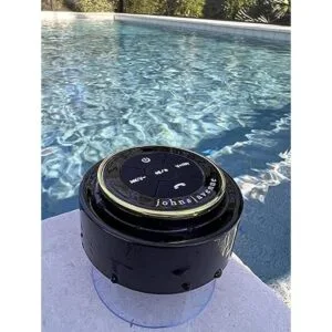 Altavoz portátil de ducha Bluetooth con funda de viaje la_2