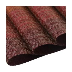 pigchcy Mantel individual redondo de vinilo resistente al_5