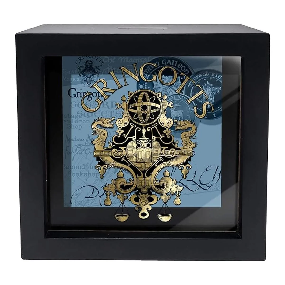 Spoontiques Gringotts Shadowbox Bank Negro_1