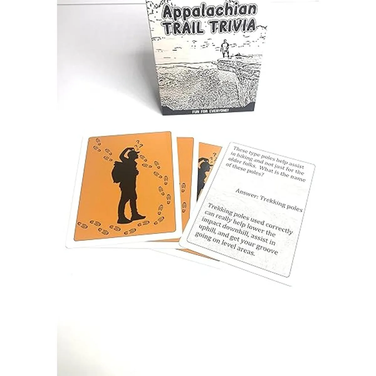 Appalachian Trail Trivia Juego de cartas 125 cartas de_3