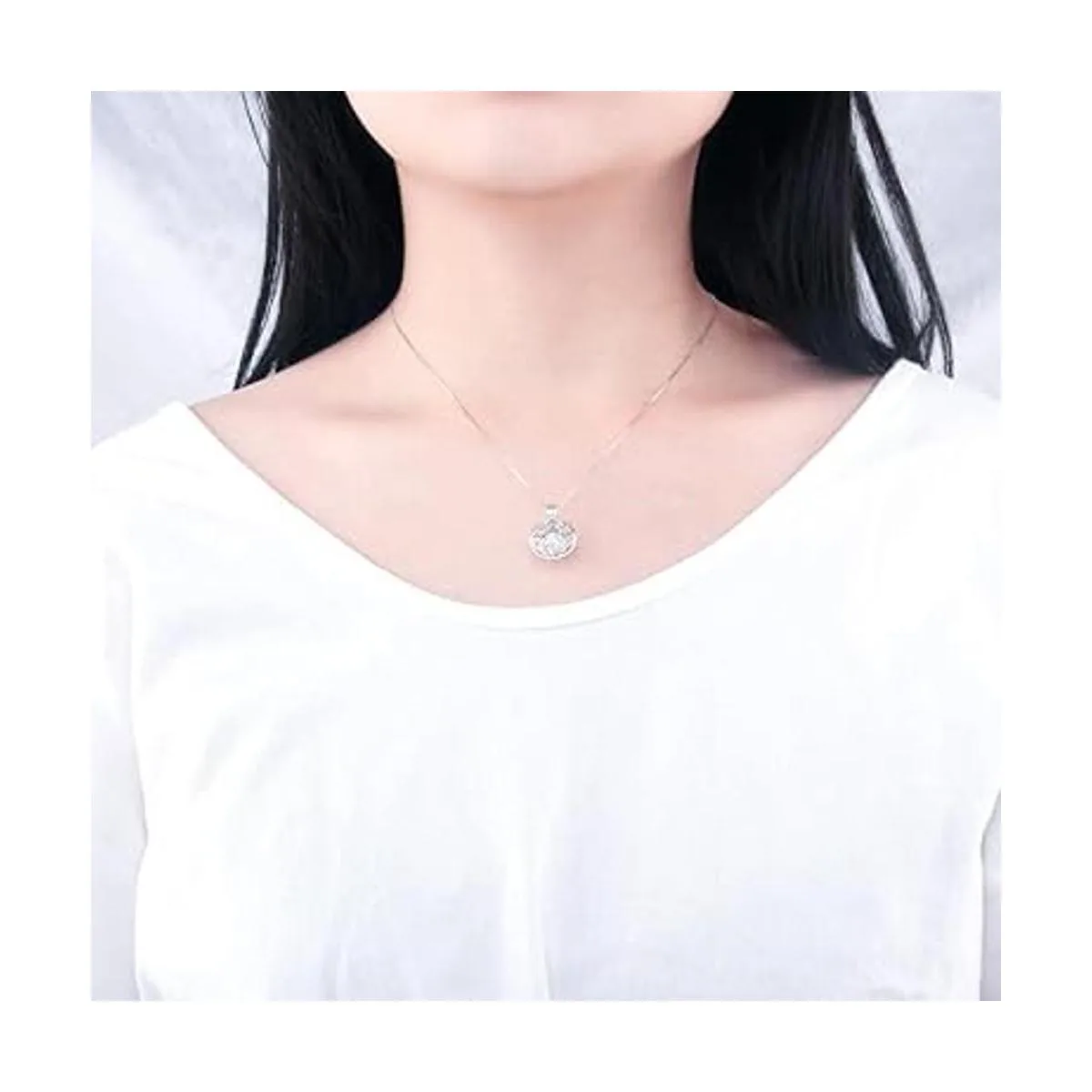 LGSY Colgantes redondos de plata de ley con nudo celta_6