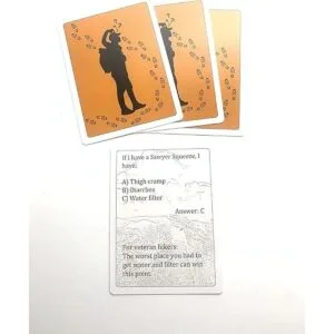 Appalachian Trail Trivia Juego de cartas 125 cartas de_4