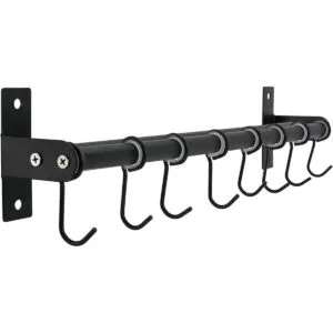 Patioer Estante para ollas y sartenes con 8 ganchos_7