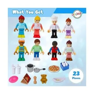 Playkidiz Juego de 8 figuras de juguete y juegos de 2_4