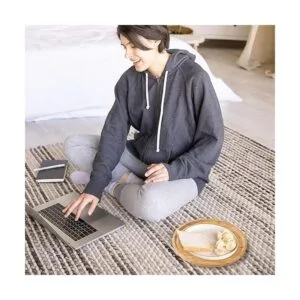 Bandeja de bambú para servir bandeja redonda de madera_6