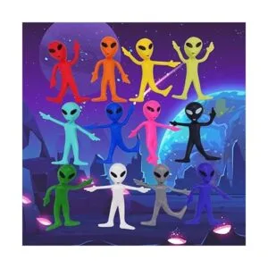ArtCreativity Figuras alienígenas flexibles juego de 12_4