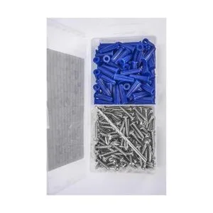 CONFAST 1012 Kit de anclaje de pared de yeso Bantam azul_2