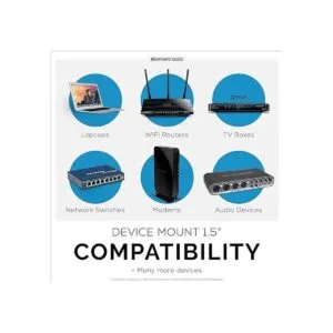 Brainwavz Soporte de caja de cable de 1.5 pulgadas de_3