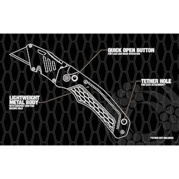 Southwire Herramientas y equipos cuchillo utilitario_4