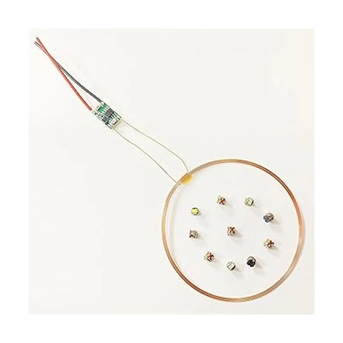 Taidacent Bobina LED inalámbrica con control remoto de_2