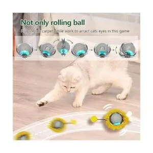 AUKL Juguetes interactivos para gatos bola súper_2