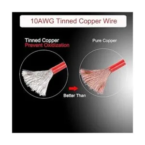 Paquete de 2 Arnés de terminal SAE a anillo tórico de 2_6