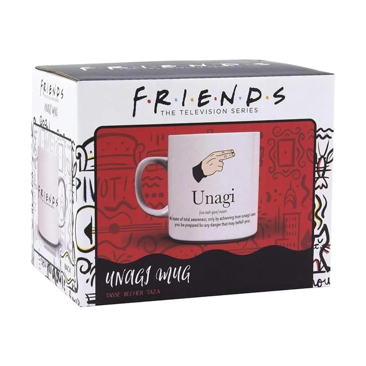 Taza de café con texto Friends TV Show_6