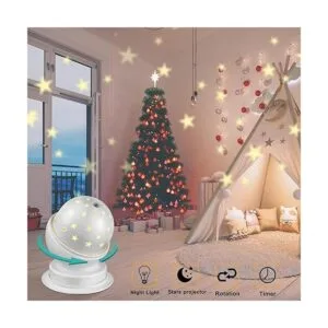 ToYunia Luz nocturna de estrella para niños proyector de_2