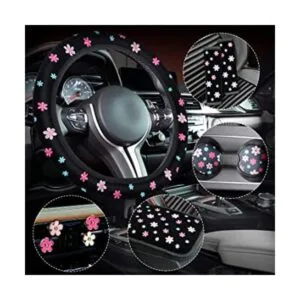 Juego de 10 piezas de accesorios bordados para automóvil_1