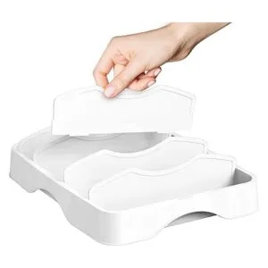 SimpleHouseware Organizador de tapa para contenedores de_6
