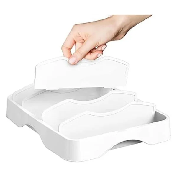 SimpleHouseware Organizador de tapa para contenedores de_6