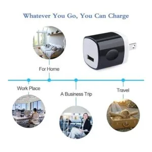 HOOTEK Cubo de carga de pared 10 unidades enchufe USB_7