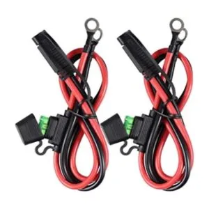 Paquete de 2 Arnés de terminal SAE a anillo tórico de 2_1