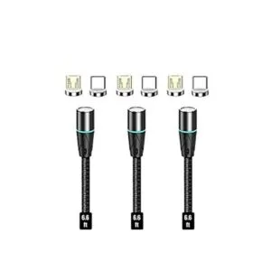 NetDot Gen12 Micro USB y USBC 6.6 pies 3 unidades_1