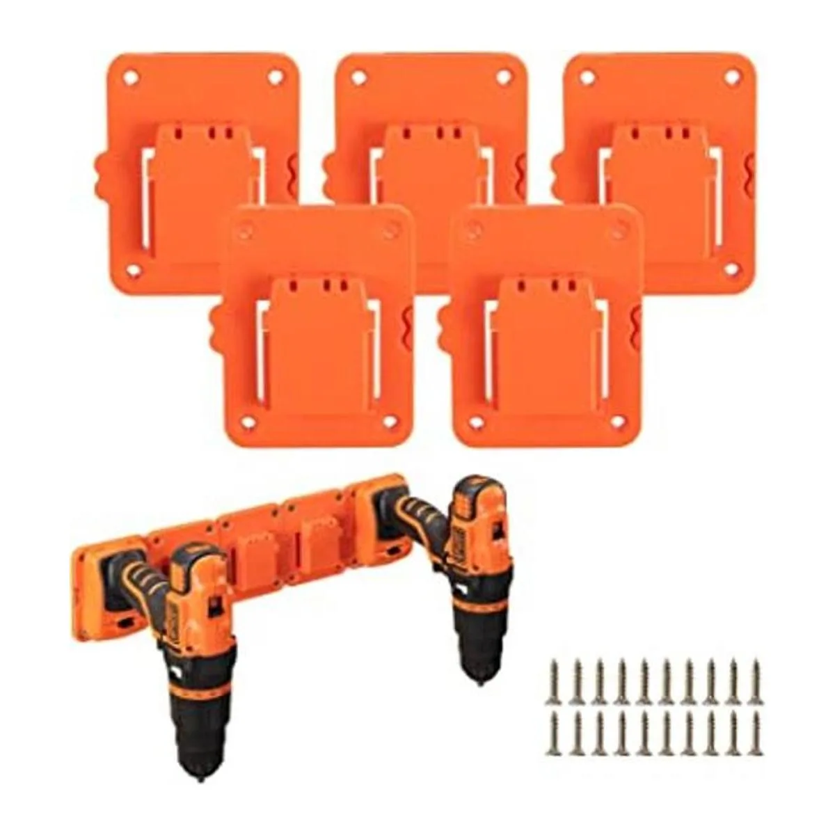 Paquete de 5 soportes de montaje para taladro apto para_1