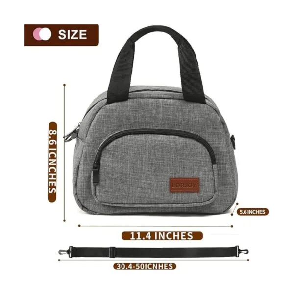 Lonchera para niñas bolsa de almuerzo aislada para_2