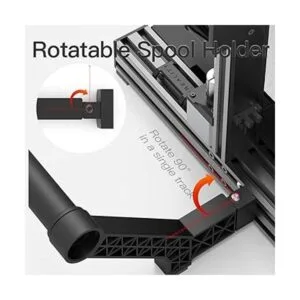 Soporte de carrete de filamento giratorio con_4