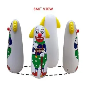 Jet Creations Bolsa de boxeo de payaso con parte inferior_6