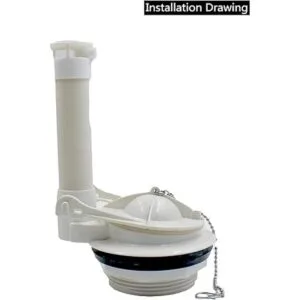 Juego de aletas para inodoro de 3.0 in con kit de repuesto_6