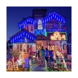 Luces de Navidad luces de lluvia de meteoritos de 16_2