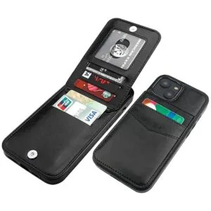 KIHUWEY Funda compatible con iPhone 14 Plus con soporte_1