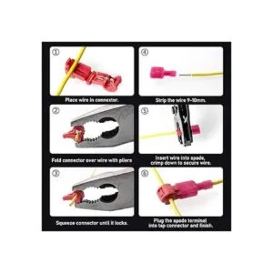 FIXITOK Kit de conectores de empalme rápido de 160 piezas_3