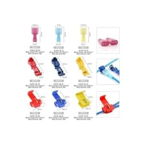 FIXITOK Kit de conectores de empalme rápido de 160 piezas_2