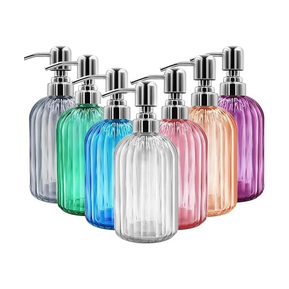 Dispensador de jabón paquete de 2 dispensadores de jabón_6