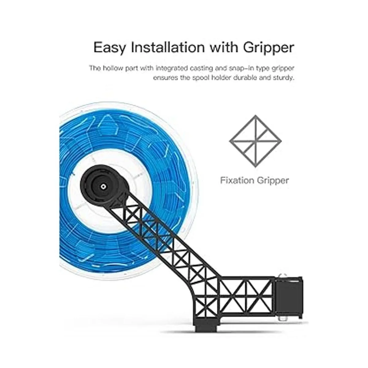 Soporte de carrete de filamento giratorio con_3