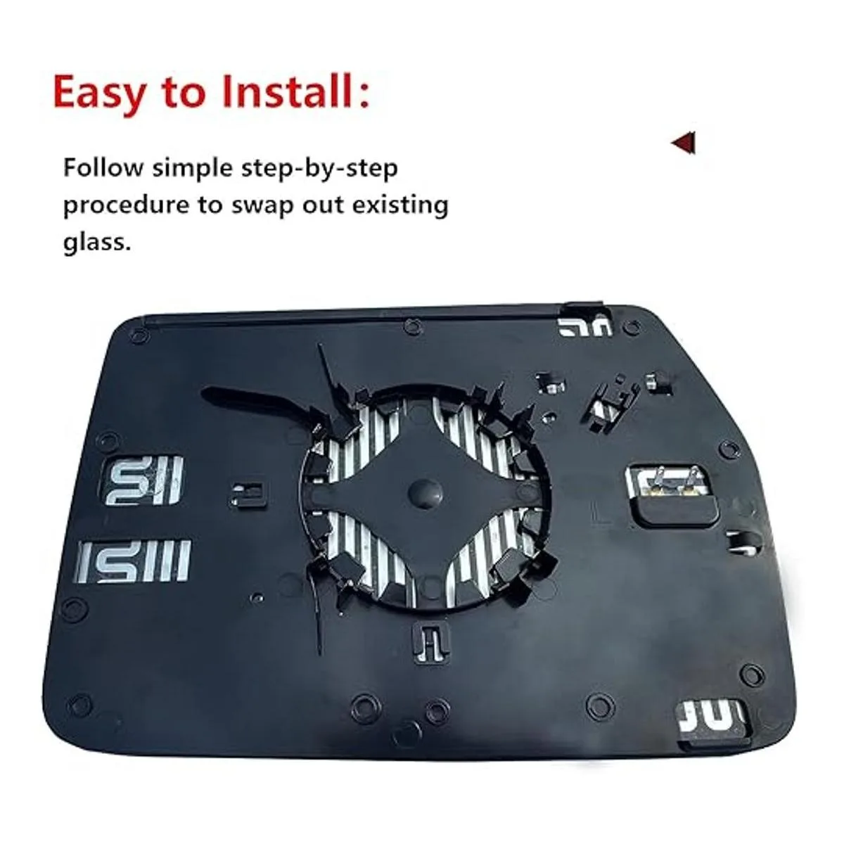 Espejo de repuesto con calefacción del lado del conductor_6