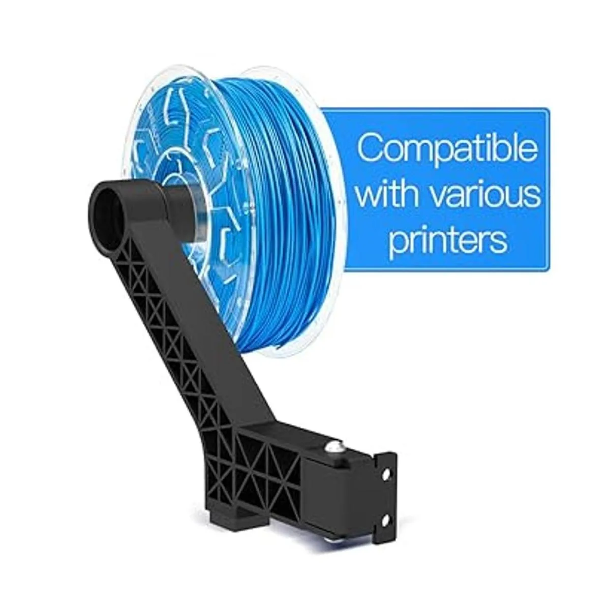 Soporte de carrete de filamento giratorio con_2