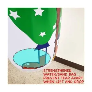 Jet Creations Bolsa de boxeo de payaso con parte inferior_5