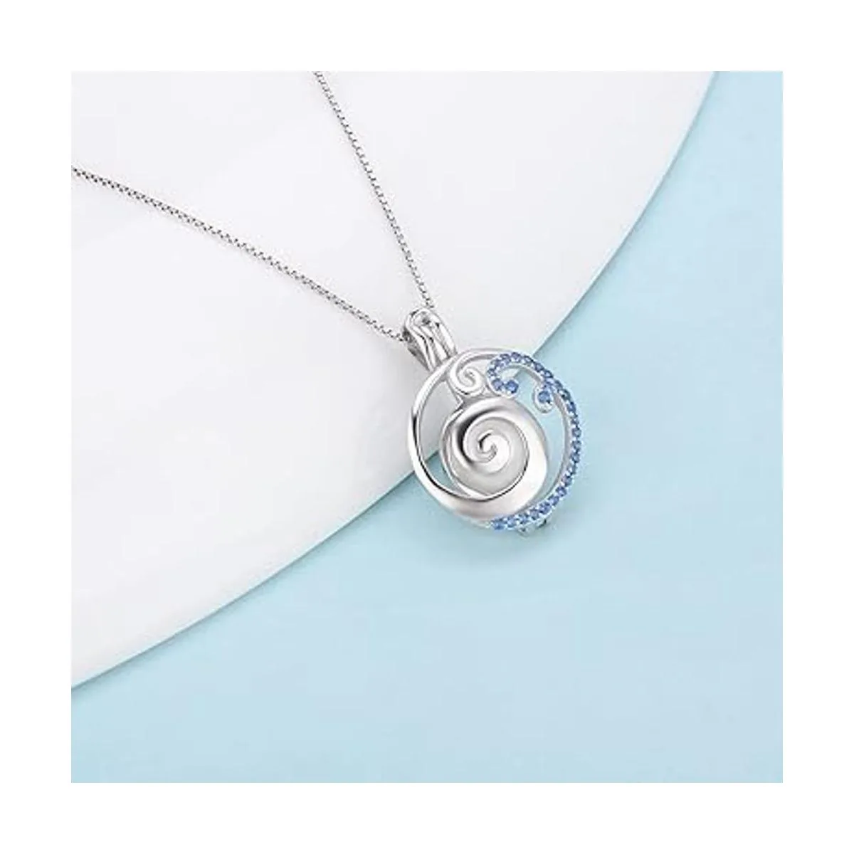 LGSY Colgantes de jaula de perlas de plata de ley azul CZ_4