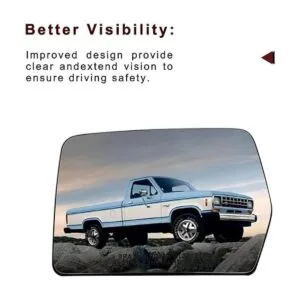 Espejo de repuesto con calefacción del lado del conductor_2