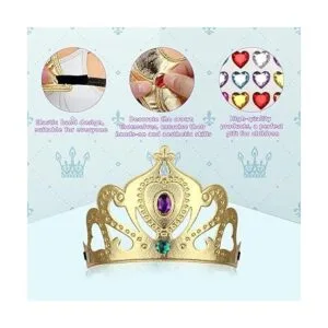 Hoedia 16 coronas y tiaras de espuma de princesa para_3