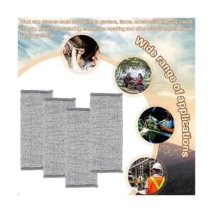 4 pares de protecciones de brazo para piel fina y_6