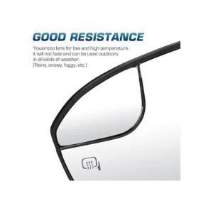 Youxmoto Driver Left Side Heated Mirror Glass Replacement_5