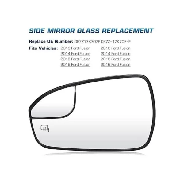 Youxmoto Driver Left Side Heated Mirror Glass Replacement_6