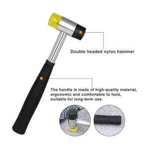 TLKKUE Juego de 360 remaches de cuero 4 colores doble_5