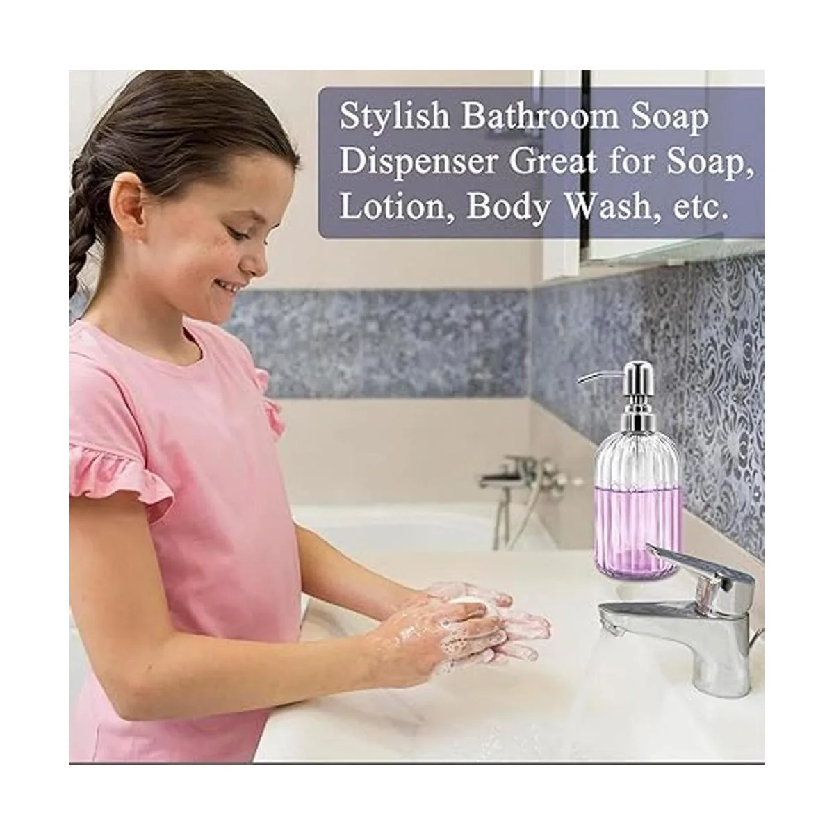 Dispensador de jabón paquete de 2 dispensadores de jabón_4