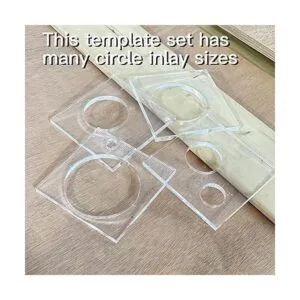 Monliful Paquete de 4 plantillas de incrustaciones de_4