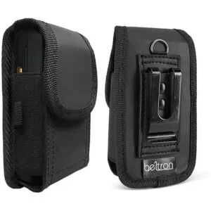 BELTRON Funda vertical de piel para teléfono CAT S22 con_2