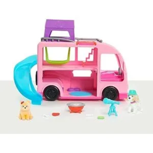 Just Play Barbie Pet Camper 11 piezas figuras de juguete_4