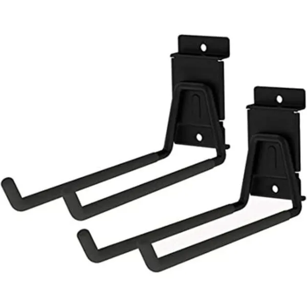 Ganchos dobles de almacenamiento de garaje para escaleras_1